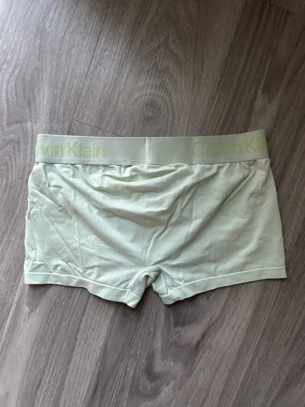 Calvin Klein | Microfiber Tech Low Rise Trunk in Lime Cream (Small)